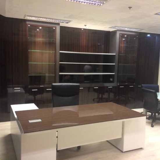 งานตกแต่งภายใน สำนักงาน. ห้องผู้บริหาร ปตท. สำนักงานใหญ่