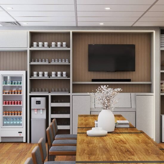 ผลงาน สำนักงาน Network สีลม โดย GRU Decor